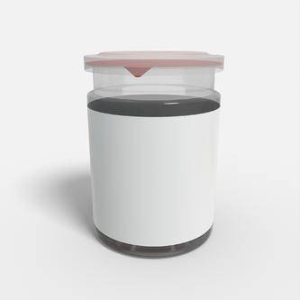 Packaging Can Plastic Can Dieline 509840